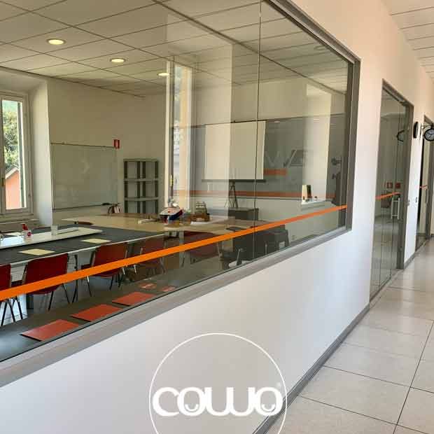 aula corsi coworking como centro